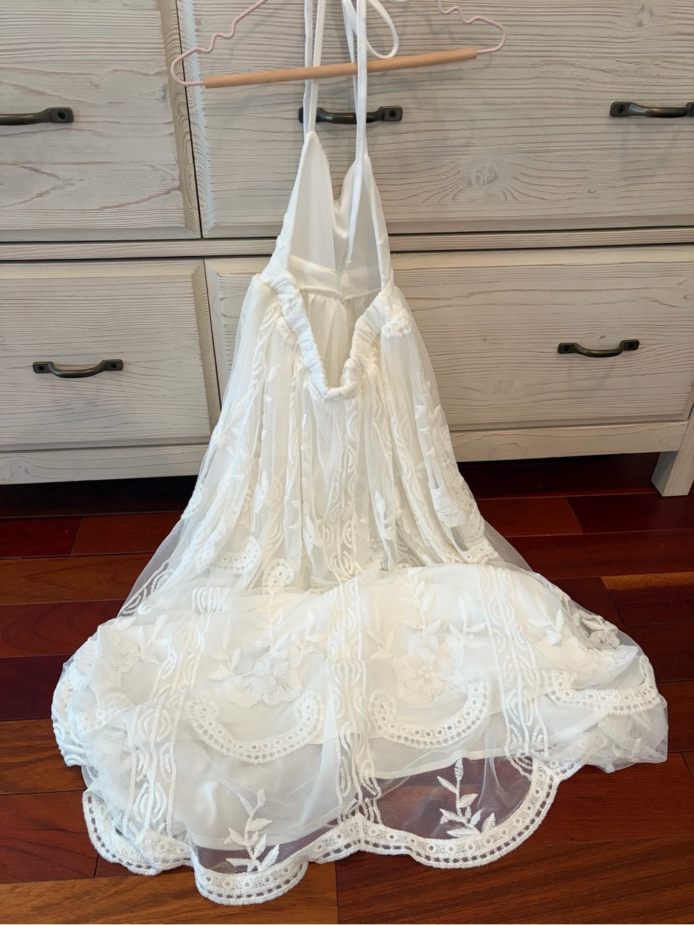 Girls Indie Blue size 8 dress (worn once) - Picture 2 of 2